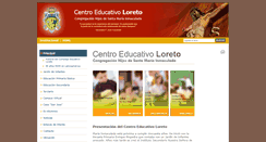 Desktop Screenshot of centroloreto.esc.edu.ar