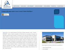 Tablet Screenshot of colegioarmonia.esc.edu.ar