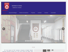 Tablet Screenshot of modernschool.esc.edu.ar