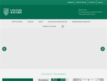 Tablet Screenshot of bayard.esc.edu.ar